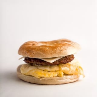 Sausage, Egg, and Cheese Bagel/English Muffins